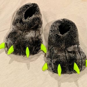 Children's Monster Feet Slippers